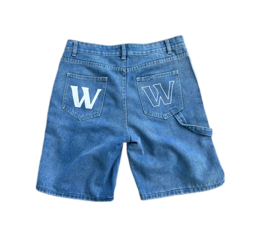 Wello Double-W Jean Shorts - Wello Clothing