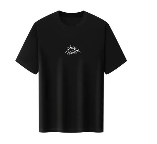 Wello Black T-Shirt - Wello Clothing